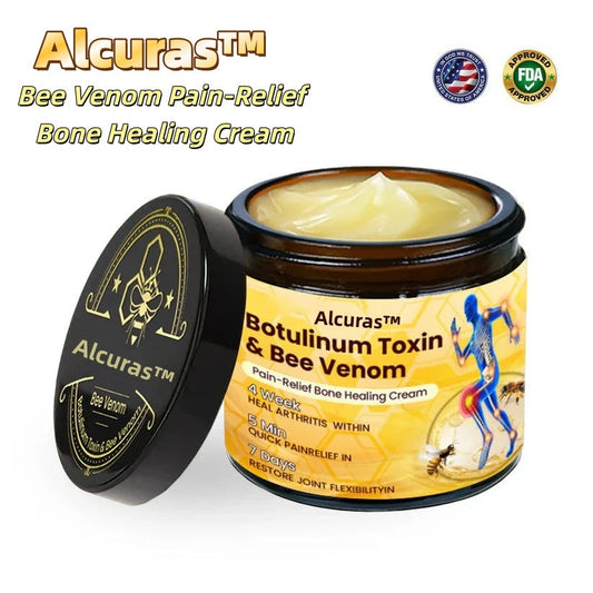 Alcuras™ Botulinum Toxin & Bee Venom Pain-Relief Bone Healing Cream🐝💎
