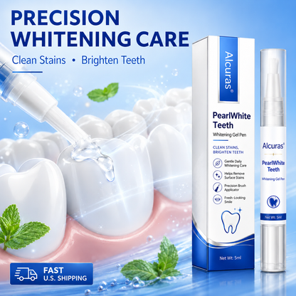 Alcuras® PearlWhite Teeth Whitening Gel Pen