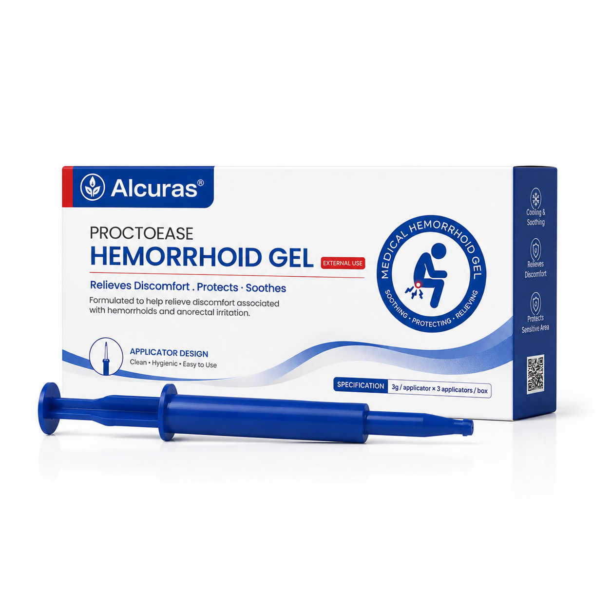 Alcuras® ProctoEase Hemorrhoid Gel