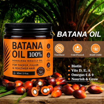 Batana Oil for Hair Growth,Raw Organic Batana Mask from Honduras🌱
