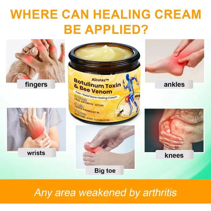 Alcuras™ Botulinum Toxin & Bee Venom Pain-Relief Bone Healing Cream🐝💎