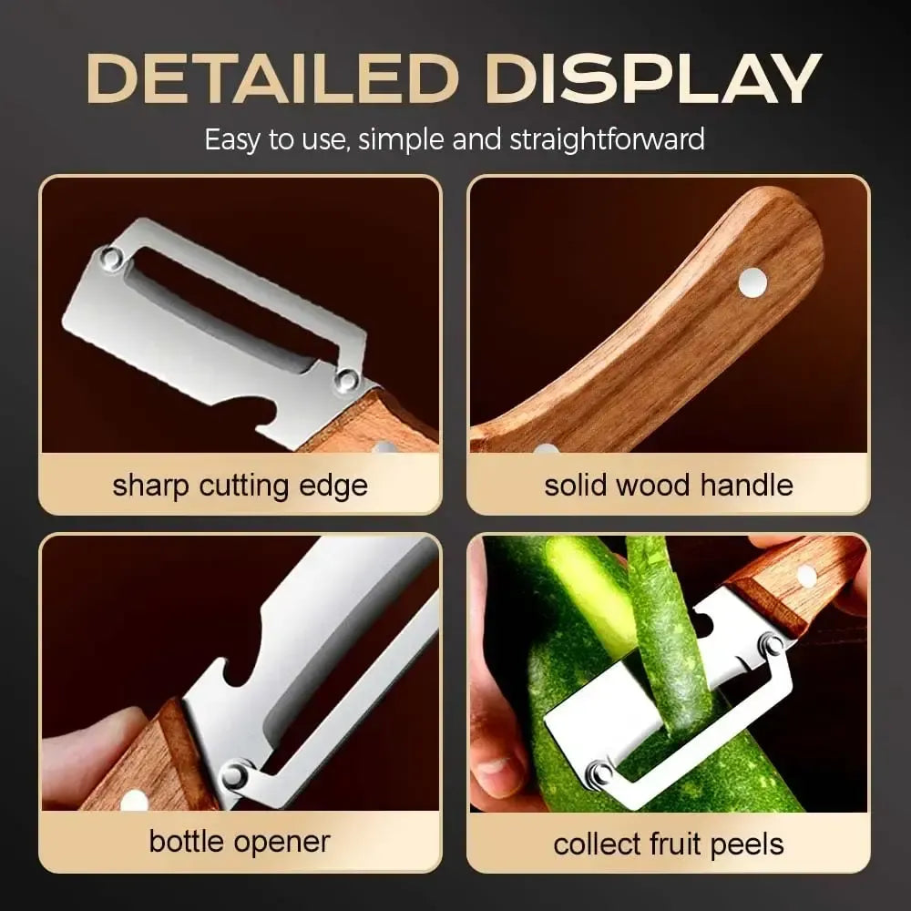 Multi-Functional Vegetable Peeler for Kitchen