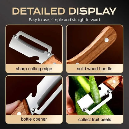 Multi-Functional Vegetable Peeler for Kitchen