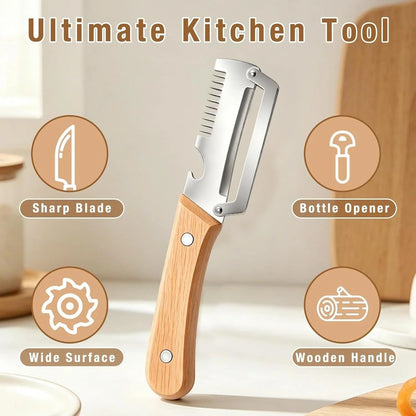Multi-Functional Vegetable Peeler for Kitchen