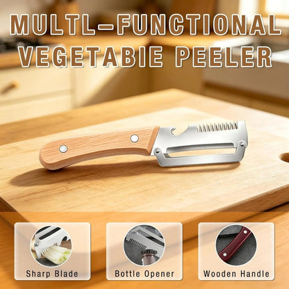 Multi-Functional Vegetable Peeler for Kitchen
