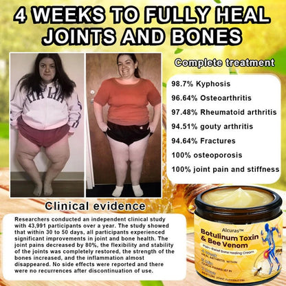 Alcuras™ Botulinum Toxin & Bee Venom Pain-Relief Bone Healing Cream🐝💎