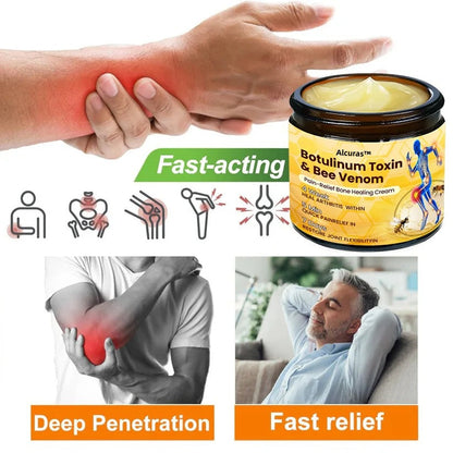 Alcuras™ Botulinum Toxin & Bee Venom Pain-Relief Bone Healing Cream🐝💎