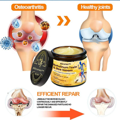 Alcuras™ Botulinum Toxin & Bee Venom Pain-Relief Bone Healing Cream🐝💎