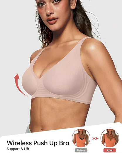 Wireless Comfy Push Up Bras